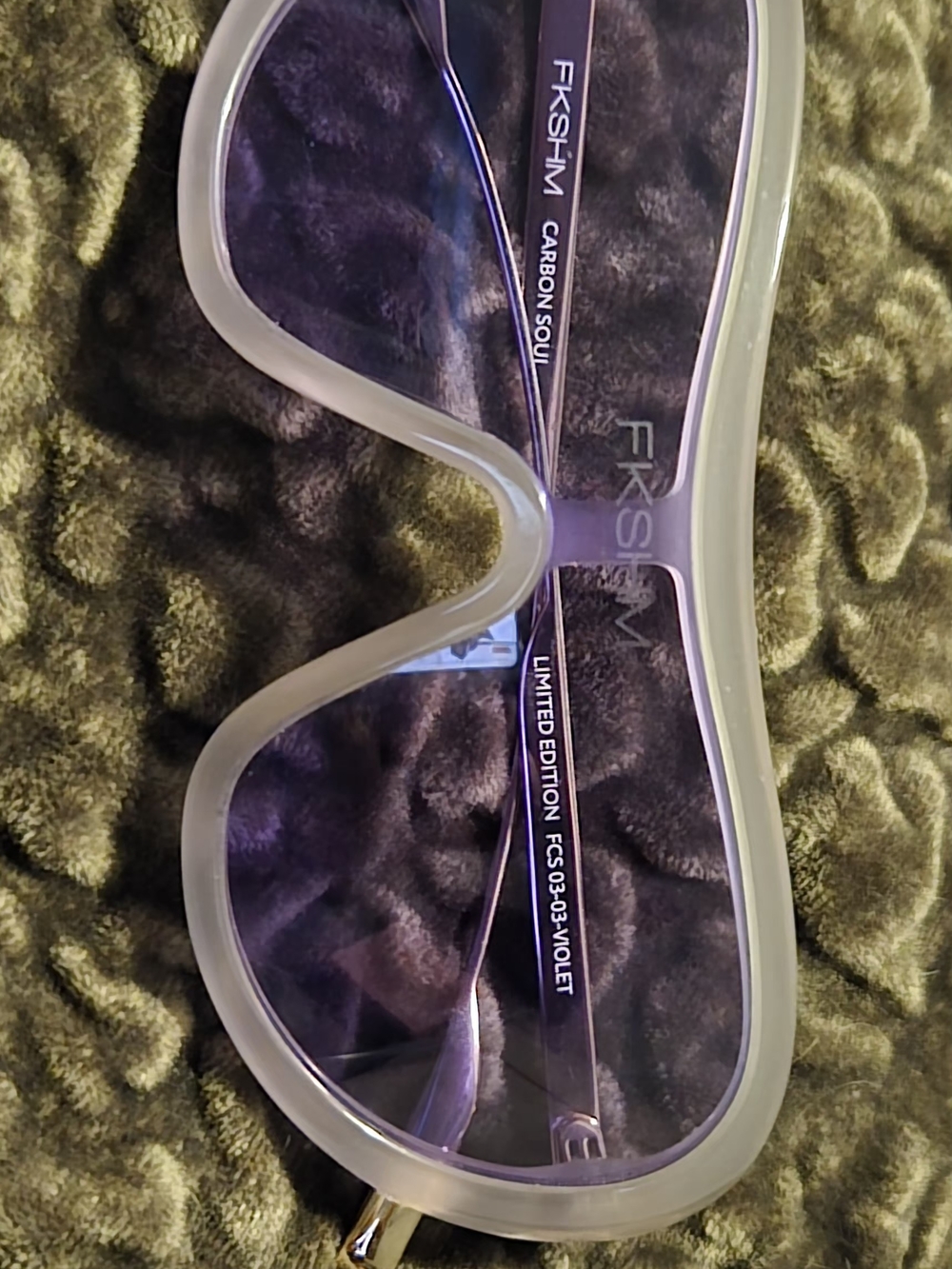 FKSHM Carbon Soul Limited Edition Violet Sunglasses